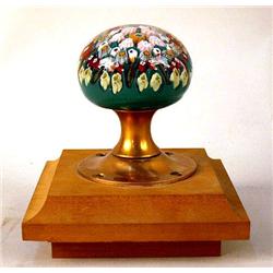 A MILLEFIORI DOOR KNOB