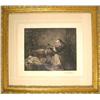 Image 1 : A FRAMED ENGRAVING