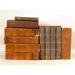 A GROUP OF DICTIONARIES AND ENCYCLOPEDIAS
