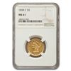 Image 1 : 1858-C $5 Liberty Half Eagle MS-61 NGC