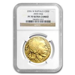 2006-W 1 oz Proof Gold Buffalo PF-70 NGC