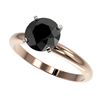 Image 1 : 0.85 ctw VS/SI Diamond Solitaire 2pc Set 14K White & Rose Gold
