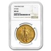 Image 1 : 1924 $20 Saint-Gaudens Gold Double Eagle MS-64 NGC (DDO VP-001)