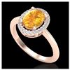 Image 2 : 0.27 ctw VS/SI Diamond & Pearl Ring 18K Yellow Gold