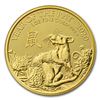 Image 1 : 2020 Great Britain 1 oz Gold Year of the Rat BU