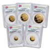 Image 1 : 2011 Great Britain 5-Coin Gold Sovereign Set PR-69 PCGS