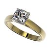 Image 1 : 3.18 ctw Fancy Black Diamond Solitaire Stud Earrings 10K Rose Gold