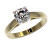 Image 2 : 3.18 ctw Fancy Black Diamond Solitaire Stud Earrings 10K Rose Gold
