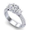 Image 1 : 2.03 ctw VS/SI Diamond Engagement Ring 14K White Gold