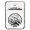 Image 1 : 1986 Silver American Eagle MS-70 NGC (Registry Set)