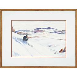 JOHN D. JOHNSON (American, Mid 20th Cen