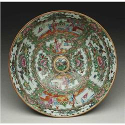 ROSE MEDALLION PUNCH BOWL