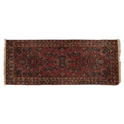 SAROUK SEMI-ANTIQUE RUNNER