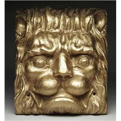 HISTORICALLY IMPORTANT CARVED AND GILT 