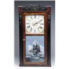 Image 1 : DECORATED SHELF CLOCK BY WILLIAM B. LOO