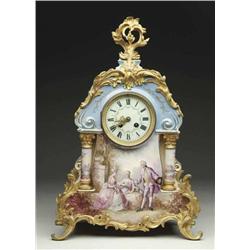 OUTSTANDING FRENCH PORCELAIN AND ORMOLU