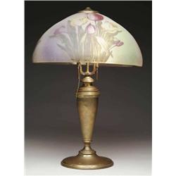 REVERSE PAINTED TABLE LAMP