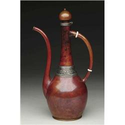 RARE GORHAM COPPER AND SILVER EWER