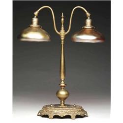 STEUBEN BANKERS LAMP