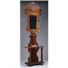 Image 1 : GOOD VICTORIAN WALNUT HALL RACK