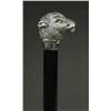 Image 1 : SILVER SHEEP HEAD CANE