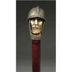 SOLDIER HEAD CANE