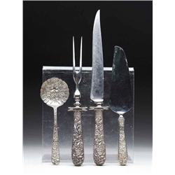 LOT OF FOUR REPOSE STERLING FLATWARE SE