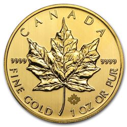 2013 Canada 1 oz Gold Maple Leaf BU
