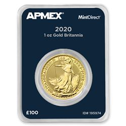 2020 GB 1 oz Gold Britannia (MintDirect® Single)