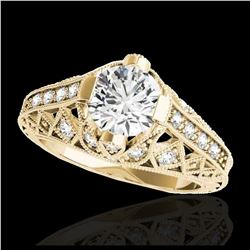 1.93 ctw SI Fancy Blue Diamond Halo Ring 10K White Gold