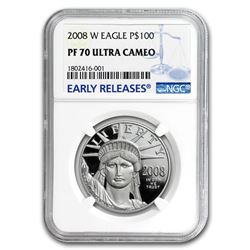 2008-W 1 oz Proof Platinum American Eagle PF-70 NGC (ER)