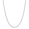 Image 1 : 14k White Gold 1.9 mm Box Chain - 26 in.