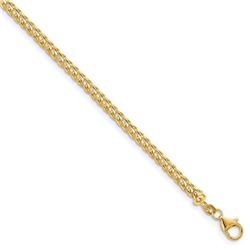 14k Yellow Gold 3.7 mm Franco Chain - 9 in.