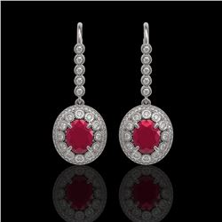 20.35 ctw Diamond Necklace 18K Rose Gold