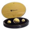 Image 1 : 2018 Australia 3-Coin Gold Lunar Dog Proof Set (1.35 oz)