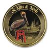 Image 1 : 2019 St. Kitts and Nevis 1 oz Gold Pelican (Colorized)
