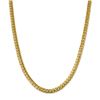 Image 1 : 14k Yellow Gold 6.25 mm Solid Miami Cuban Chain - 28 in.