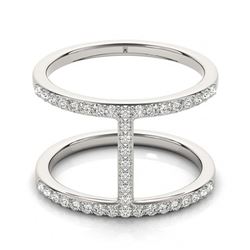 0.40 ctw VS/SI Diamond Solitaire Ring 14K White Gold