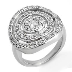 1.32 ctw VS/SI Diamond 2pc Wedding Set Halo 14K Rose Gold