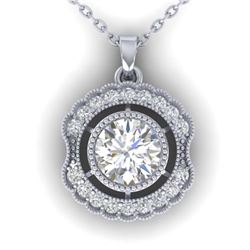 10.2 ctw Sapphire & Diamond Halo Earrings 10K Rose Gold