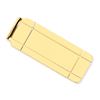 Image 1 : 14k Solid Gold Money Clip (Window paned)