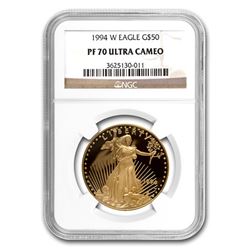 1994-W 1 oz Proof Gold American Eagle PF-70 NGC