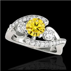 2.50 ctw H-SI/I Diamond Ring 10K Yellow Gold