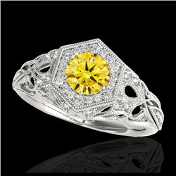 2 ctw VS/SI Diamond Necklace 14K Yellow Gold
