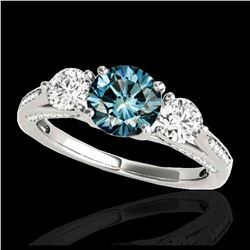10 ctw Citrine & VS/SI Diamond Ring 18K Yellow Gold