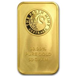 50 gram Gold Bar - Secondary Market