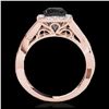 Image 2 : 1.15 ctw SI/I Fancy Intense Yellow Diamond Ring 10K White Gold
