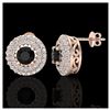 Image 2 : 1.25 ctw SI Fancy Blue Diamond Solitaire Ring 10K Rose Gold