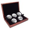 Image 1 : 2014 5-Coin 5 oz Silver ATB Set (Elegant Display Box)