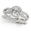 Image 1 : 1.05 ctw VS/SI Diamond Solitaire Ring 18K White Gold